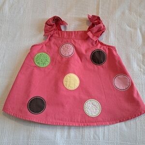 Gymboree girls size 5 coral tank top 2008 line